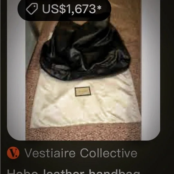 Authentic Vintage Gucci Black soft Leather hobo shoulder bag ❌90% OFF SALE❌ - Picture 10 of 17